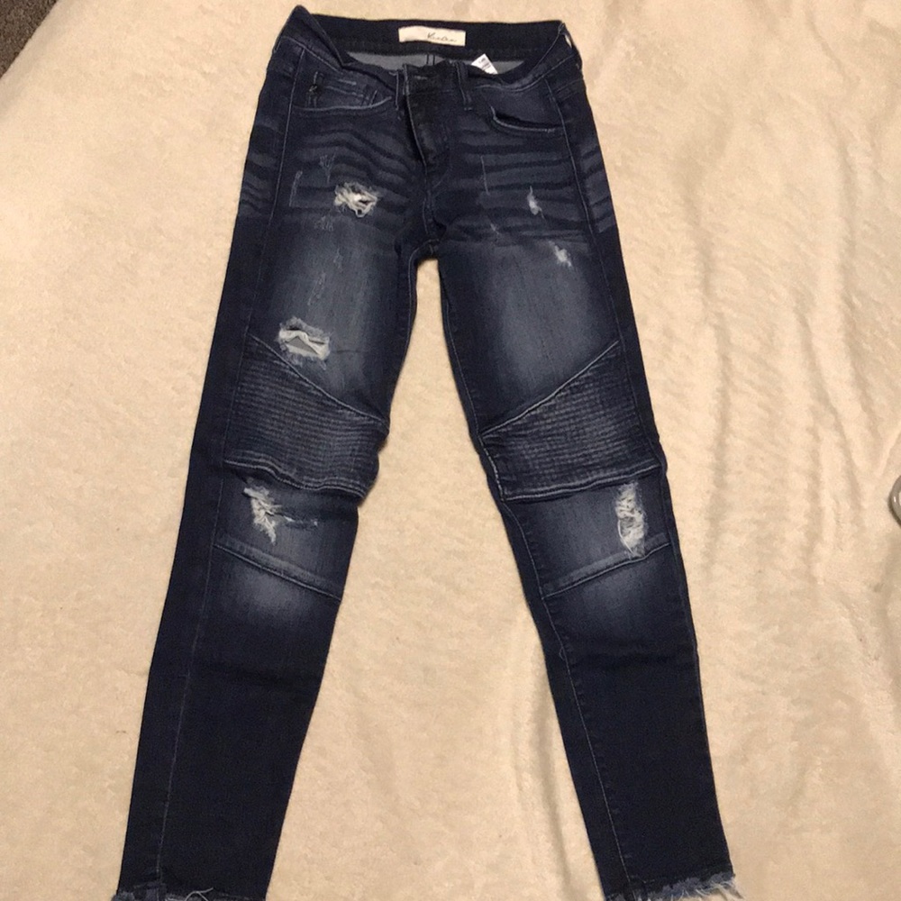 Distressed , moto,